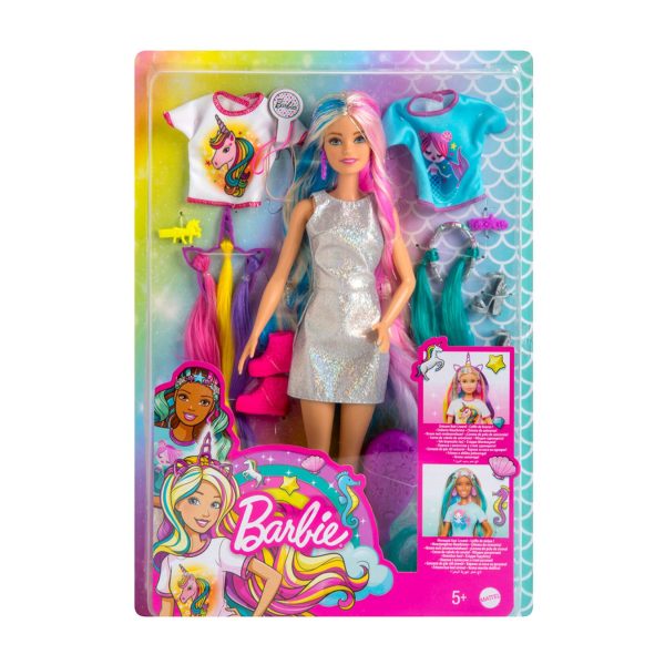 BARBIE SONSUZ SAÇ EĞLENCESİ BEBEK GHN04