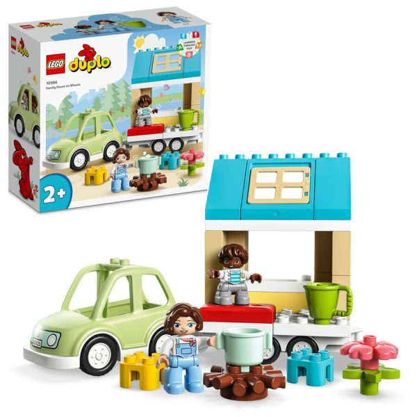 LEGO 10986 DUPLO KASABASI TEKERLEKLİ AİLE EVİ