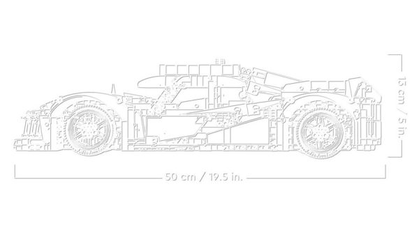 LEGO 42156 TECHNIC PEUGEOT 9x8 24H LE MANS HYBRID HYPERCAR