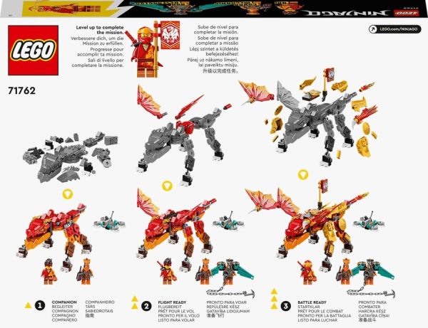 LEGO 71762 NINJAGO KAİ'NİN ATEŞ EJDERHASI