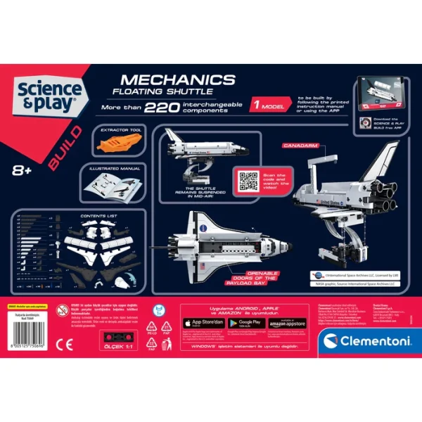 CLEMENTONI MEKANİK LABORATUVARI - NASA UZAY MEKİĞİ