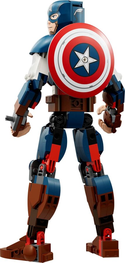 LEGO 76258 MARVEL KAPTAN AMERİKA YAPIM FİGÜRÜ