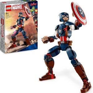 LEGO 76258 MARVEL KAPTAN AMERİKA YAPIM FİGÜRÜ