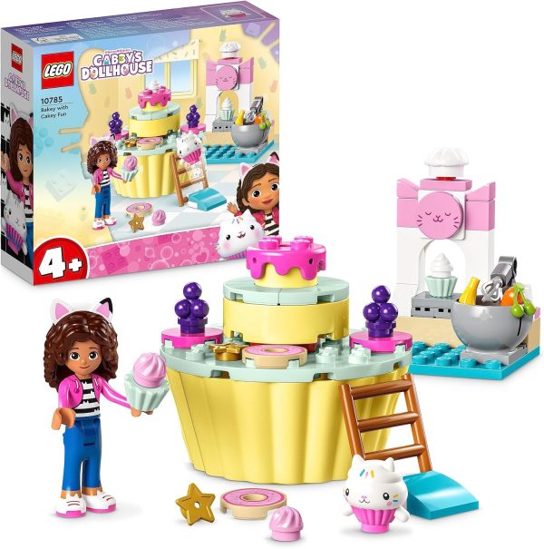 LEGO 10785 GABBY'S DOLLHOUSE KEKEDİ İLE PASTA EĞLENCESİ