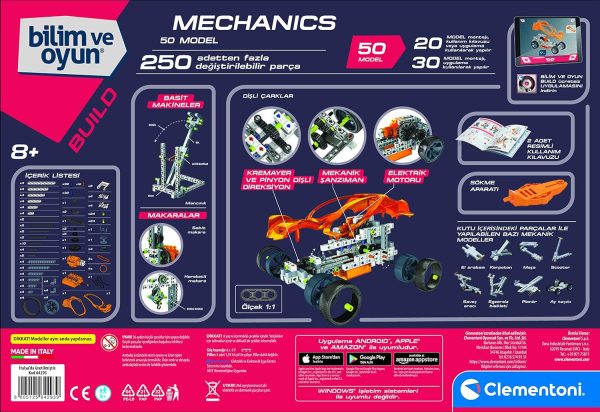 CLEMENTONI MEKANİK LABORATUVARI - 50 MODEL