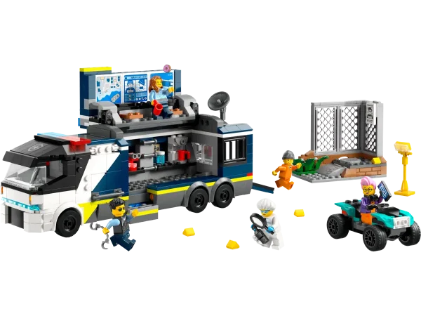 LEGO 60418 CITY POLİS MOBİL SUÇ LABORATUVARI KAMYONU