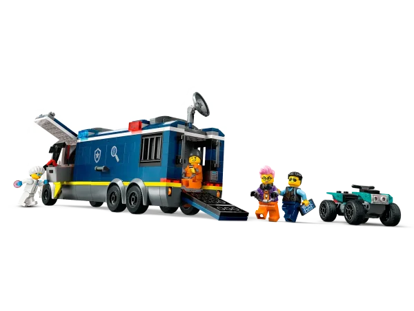 LEGO 60418 CITY POLİS MOBİL SUÇ LABORATUVARI KAMYONU