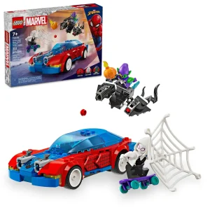 LEGO 76279 MARVEL ÖRÜMCEK ADAM YARIŞ ARABASI VE VENOM GREEN GOBLIN