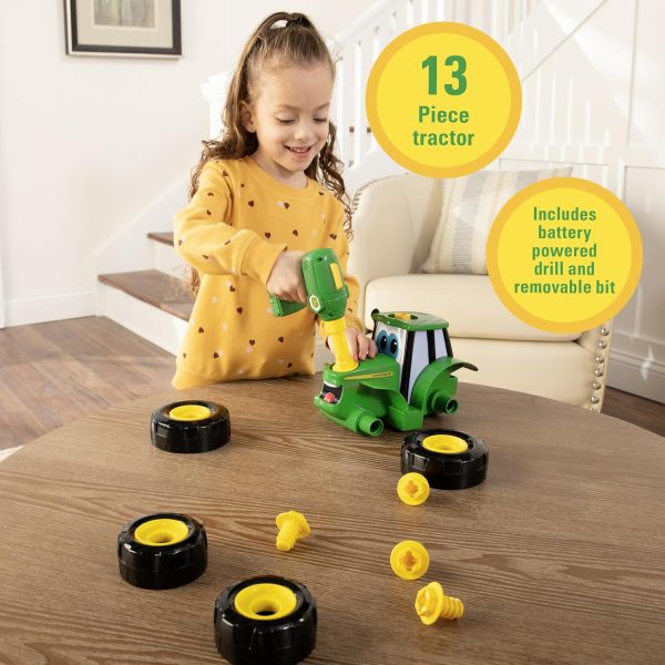TOMY JOHN DEERE YAP-OYNA TRAKTÖR JOHNNY TPF46655