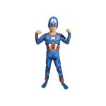 KAPTAN AMERİKA KASLI LİSANSLI KOSTÜM