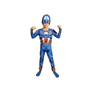 KAPTAN AMERİKA KASLI LİSANSLI KOSTÜM