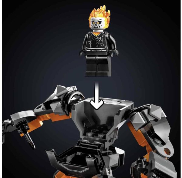 LEGO 76245 MARVEL GHOST RIDER ROBOTU VE MOTOSİKLETİ