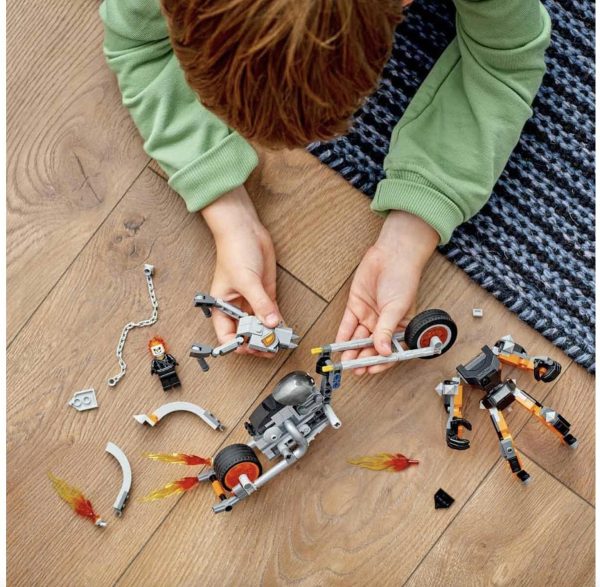 LEGO 76245 MARVEL GHOST RIDER ROBOTU VE MOTOSİKLETİ