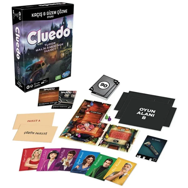 CLUEDO ESCAPE (DEDEKTİF OYUNU) HASBRO F5699