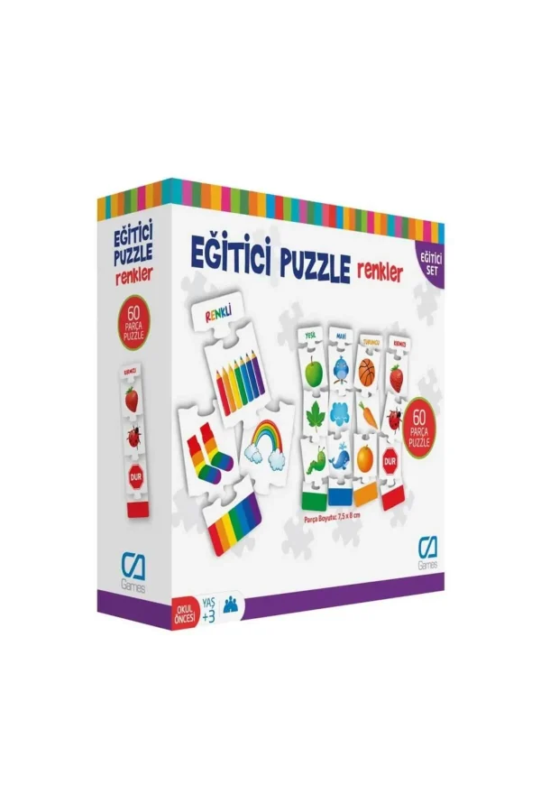 CA GAMES EĞİTİCİ PUZZLE - RENKLER
