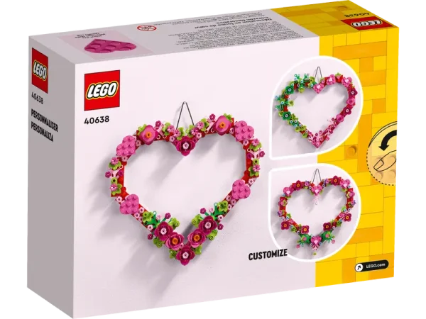 LEGO 40638 İKONİK KALP SÜSÜ