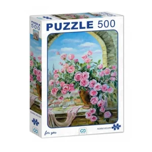 CA GAMES PEMBE GÜLLER 500 PARÇA PUZZLE