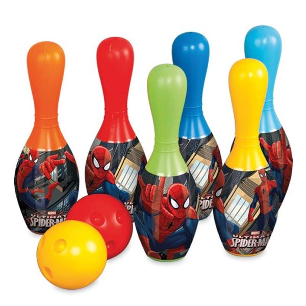 DEDE SPIDERMAN BOWLING SET