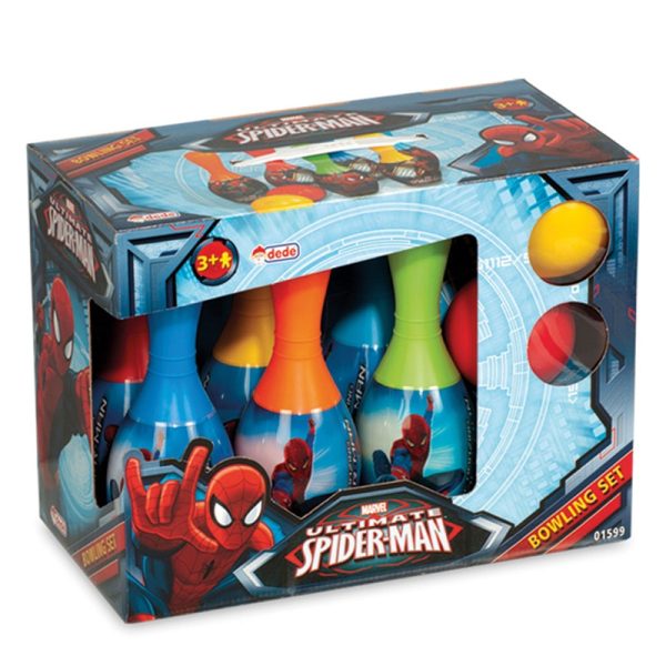 DEDE SPIDERMAN BOWLING SET