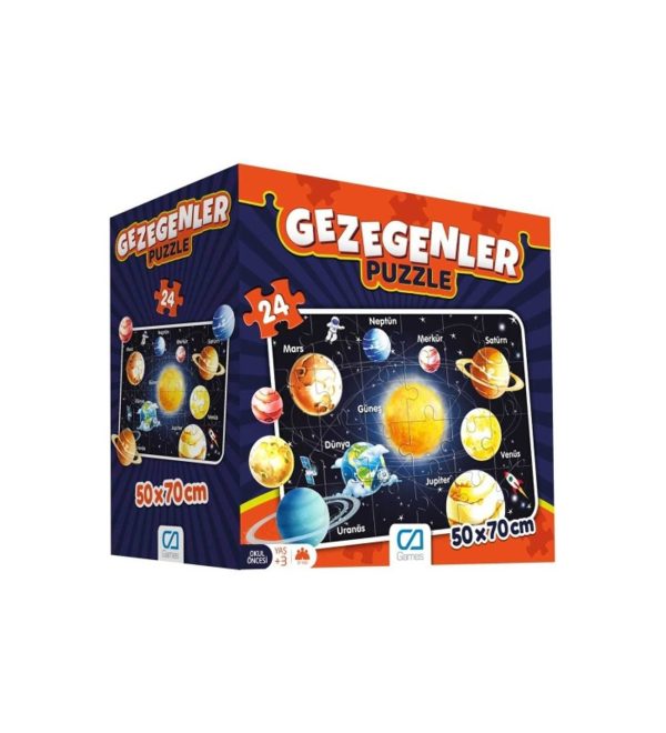 CA GAMES EĞİTİCİ PUZZLE - GEZEGENLER