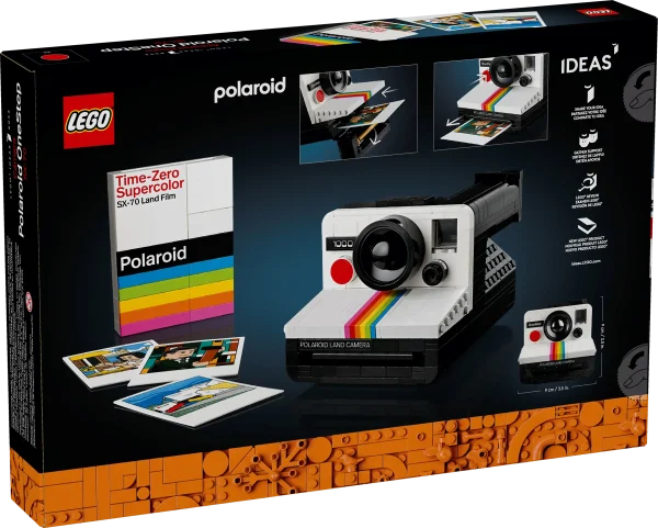 LEGO 21345 IDEAS POLAROID ONESTEP SX-70 KAMERA