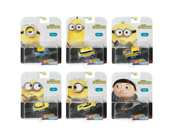 HOT WHEELS MINIONS TEMALI ARABALAR GMH80