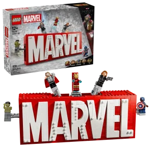LEGO 76313 MARVEL LOGOSU VE MİNİFİGÜRLERİ