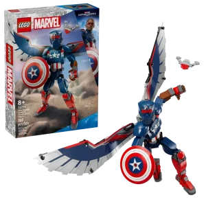 LEGO 76296 MARVEL YENİ KAPTAN AMERİKA YAPIM FİGÜRÜ