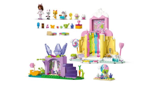 LEGO 11205 GABBY'S DOLLHOUSE TATLI ŞEKERLEME DAĞI VE KEDİ BAHÇESİ