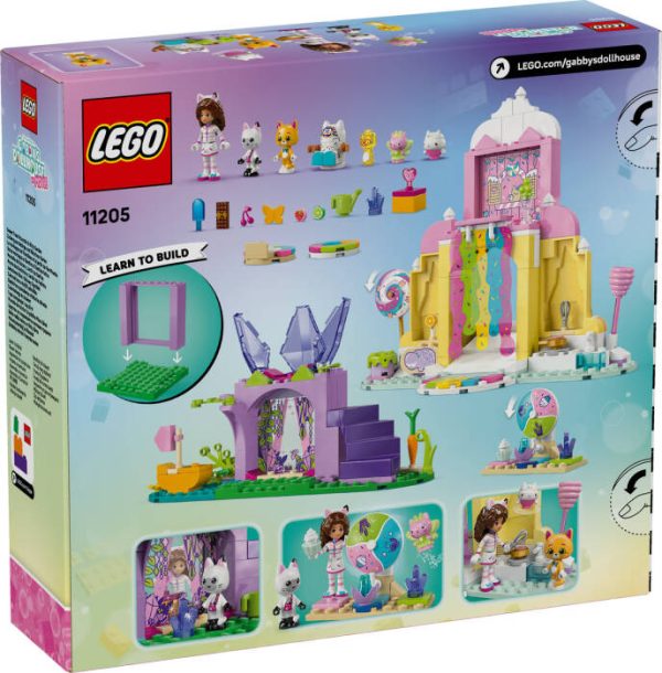LEGO 11205 GABBY'S DOLLHOUSE TATLI ŞEKERLEME DAĞI VE KEDİ BAHÇESİ