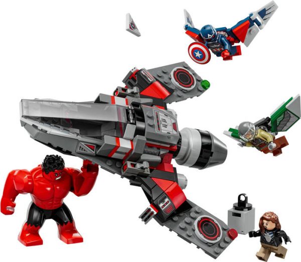 LEGO 76292 MARVEL KAPTAN AMERİKA İLE KIRMIZI HULK SAVAŞI
