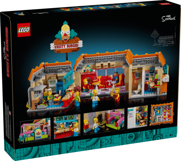 LEGO 10352 ICONS THE SIMPSONS KRUSTY BURGER