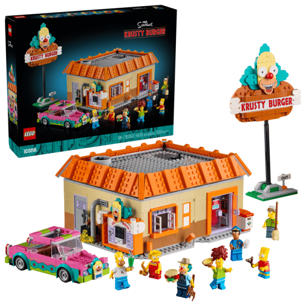 LEGO 10352 ICONS THE SIMPSONS KRUSTY BURGER
