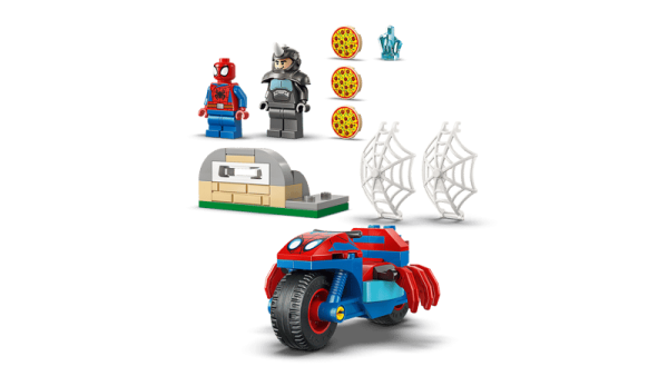 LEGO 11206 SPIDEY MOTOSİKLETLİ SPİDEY, RHİNO’YA KARŞI