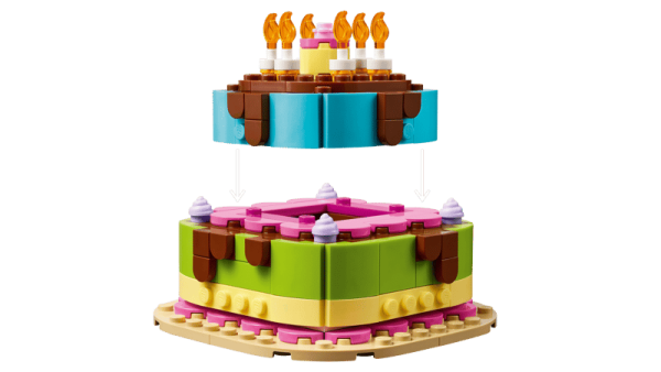 LEGO 40815 ICONIC DOĞUM GÜNÜ PASTASI
