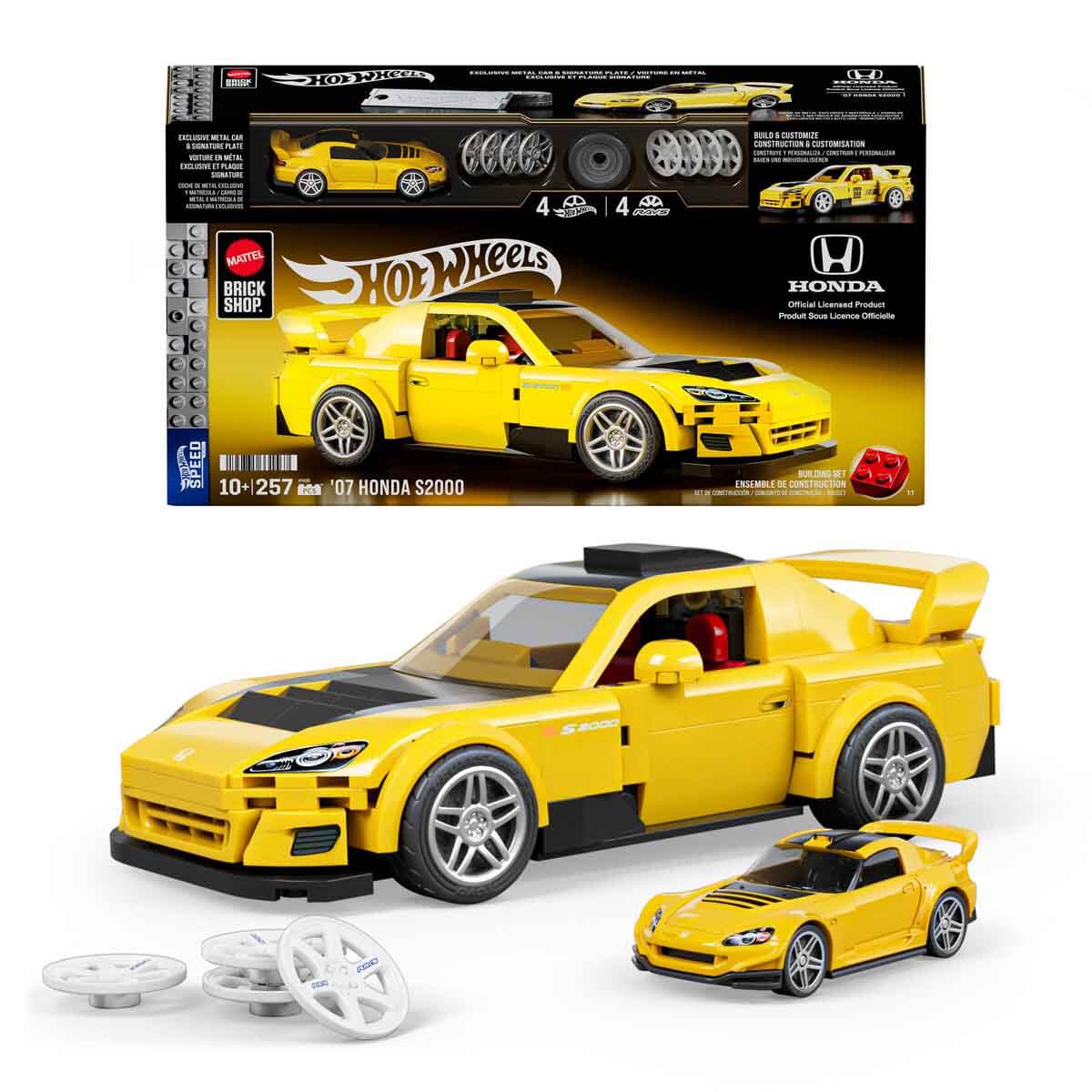 MATTEL BRICK SHOP HONDA S2000 YAPIM SETİ JFR88
