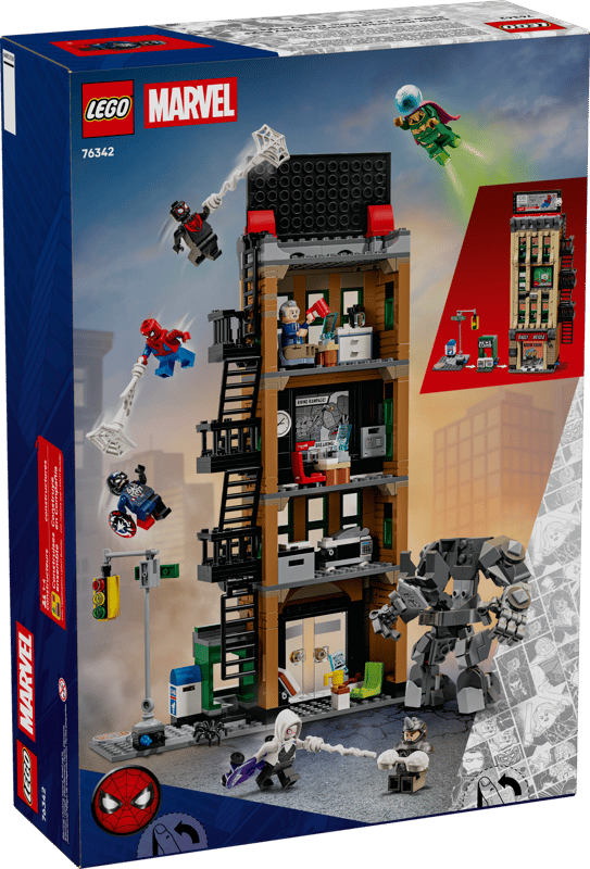 LEGO 76342 MARVEL ÖRÜMCEK ADAM MYSTERIO'YA KARŞI:DAILY BUGLE