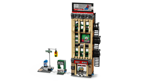 LEGO 76342 MARVEL ÖRÜMCEK ADAM MYSTERIO'YA KARŞI:DAILY BUGLE