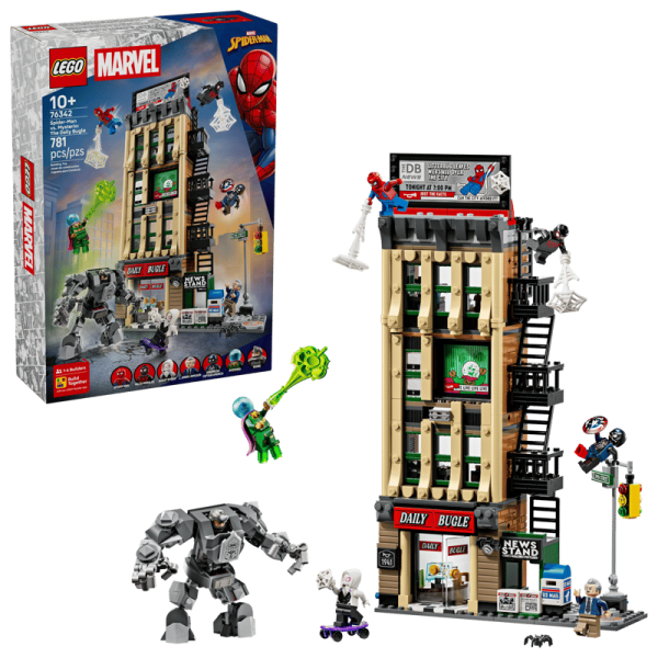 LEGO 76342 MARVEL ÖRÜMCEK ADAM MYSTERIO'YA KARŞI:DAILY BUGLE