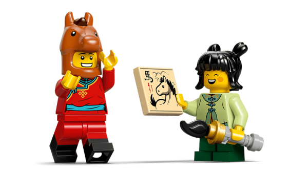 LEGO 80119 ICONIC DÖRT NALA KOŞAN ATLAR TABLOSU