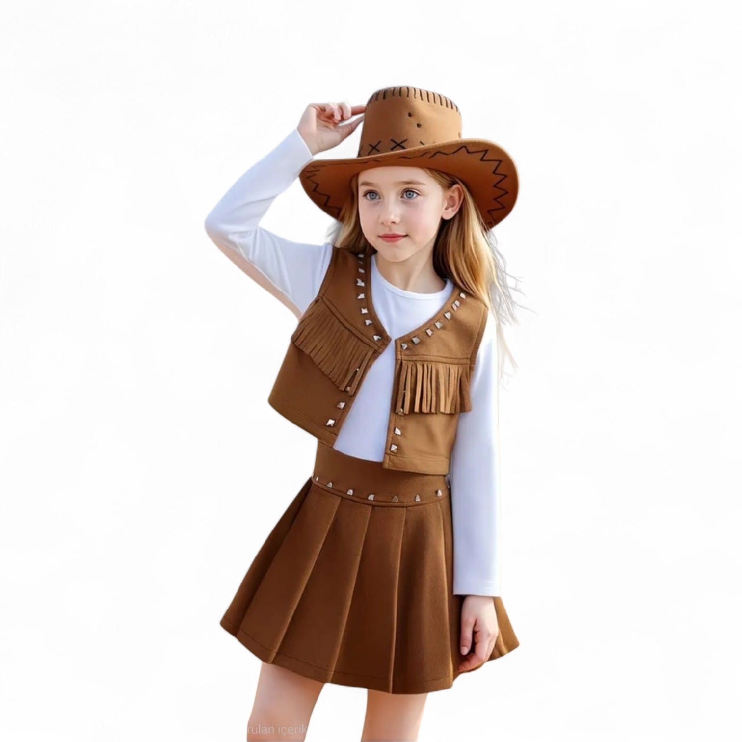 KOVBOY KIZ KOSTÜMÜ