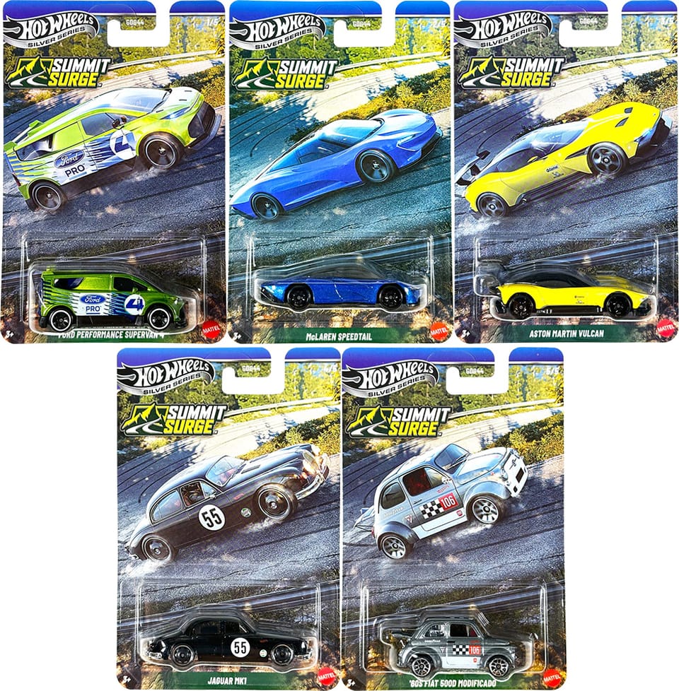 HOT WHEELS SILVER SERIES SUMMIT SURGE ARAÇLAR JLT22