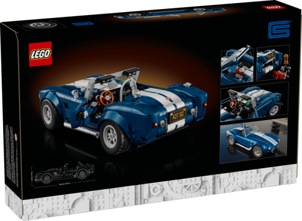 LEGO 10357 ICONS SHELBY COBRA 427 S/C