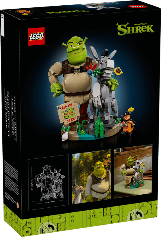LEGO 72423 SHREK: SHREK, EŞEK VE ÇİZMELİ KEDİ