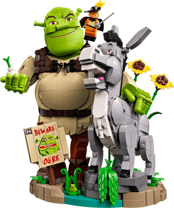 LEGO 72423 SHREK: SHREK, EŞEK VE ÇİZMELİ KEDİ