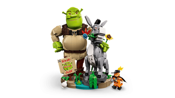 LEGO 72423 SHREK: SHREK, EŞEK VE ÇİZMELİ KEDİ
