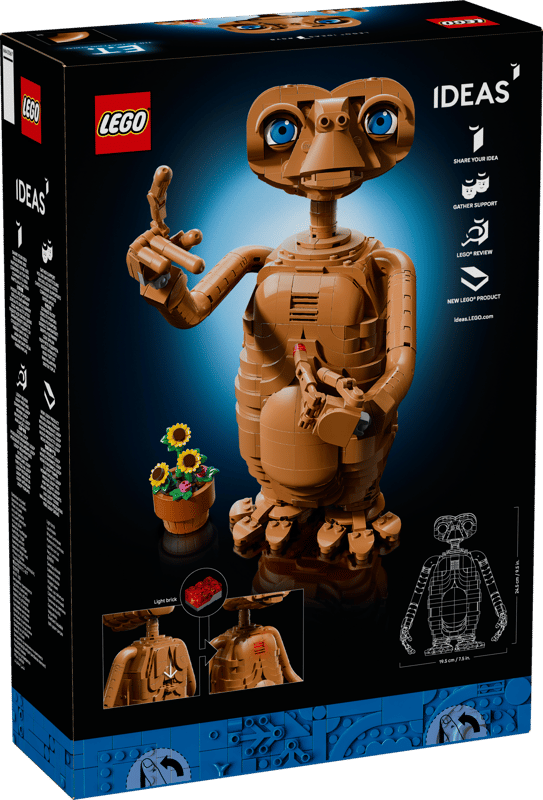 LEGO 21370 IDEAS E.T. THE EXTRA-TERRESTRIAL